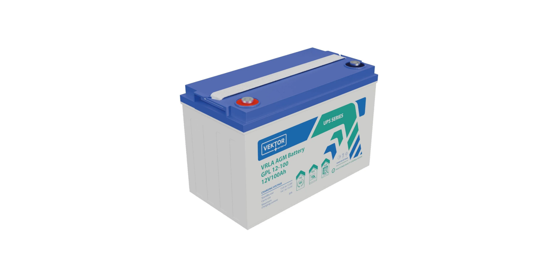 Аккумуляторная батарея VEKTOR BATTERY GPL 12-100